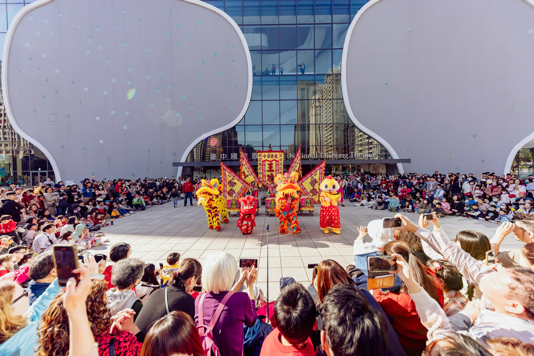 春節活動《王功戰鼓舞獅》