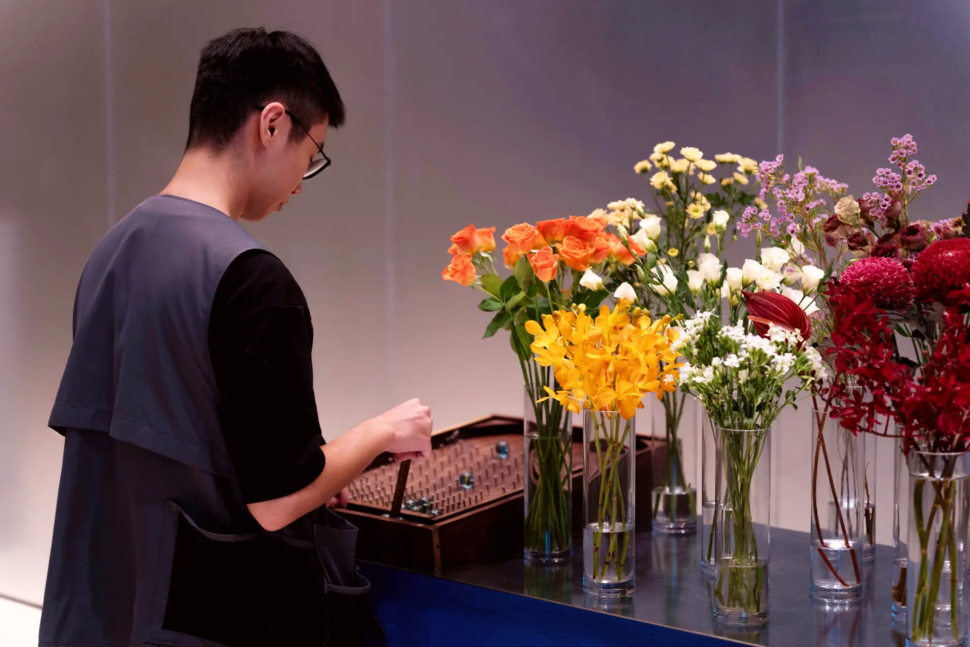 春節限定「彈珠檯選花」