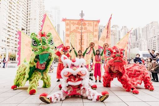 戰鼓舞獅舞蛇年