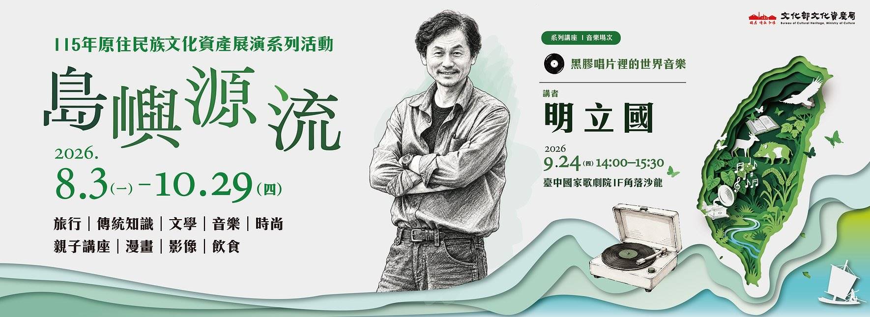 島嶼源流—黑膠唱片裡的世界音樂