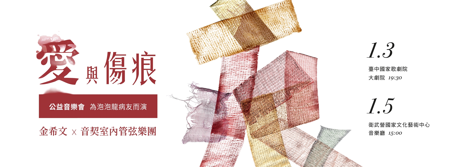 愛與傷痕—公益音樂會 為泡泡龍病友而演 愛與傷痕—公益音樂會 為泡泡龍病友而演